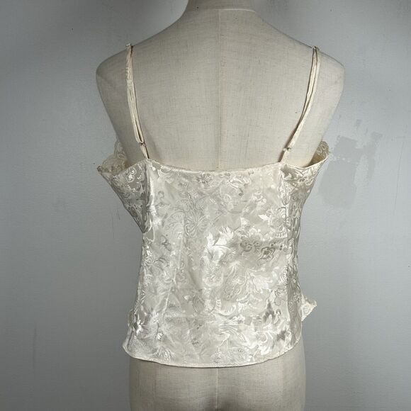 Victoria’s Secret Gold Label Serena Jacquard Lace Top Women's Size Medium - Picture 5 of 9